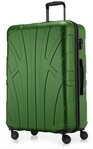 Suitline Trolley S1, 4 Rollen, Gro&szlig;er Reisekoffer XL Koffer mit Erweiterung,