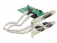 Delock 89004 - PCI Karte zu 2 x Seriell RS-232 + 1 x Parallel IEEE1284