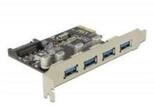 Delock Modem Delock PCI Express Karte > 4 x extern USB 3.0
