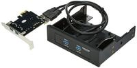 Delock Delock 61893 2+2 Port USB 3.2 Gen 1 Controllerkarte Modulkarte
