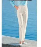 Come on Jerseyhose Schlupfhose komfortabel beige 42