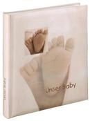 Hama Fotoalbum Babyalbum "Baby Feel", 29x32 cm, 60 wei&szlig;e Seiten, 2 seitiger Vorspann
