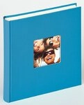 Walther Fotoalbum Fun FA-208-U Buchalbum 30x30 oceanblau