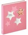 Walther Fotoalbum UK-133-R Babyalbum Estrella rot 28x30,5 50 wei&szlig;e S