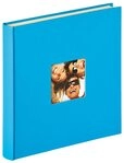 Walther Design Fotoalbum Fun Selbstklebealbum, buchgebundenes Selbstklebealbum,