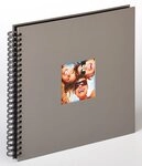 Walther Design Fotoalbum Fun Spiralalbum 30 x 30 cm, Spiralalbum, Papiereinband,