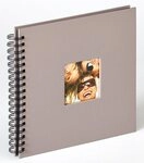 Walther Design Fotoalbum Fun Spiralalbum 26 x 25 cm, Spiralalbum, Papiereinband,