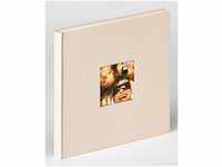 Walther Design Fotoalbum Fun 26 x 25 cm, buchgebundenes Album, Papiereinband,