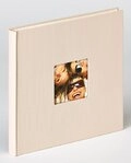Walther Design Fotoalbum Fun 26 x 25 cm, buchgebundenes Album, Papiereinband,