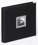 Walther Design Fotoalbum Walther Design Fotoalbum Black and White schwarz 26x26cm