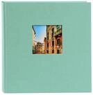 Goldbuch Fotoalbum 27907 Bella Vista 30x30cm aqua schwarze Seiten
