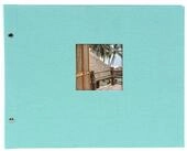 Goldbuch Fotoalbum Schraubalbum Bella Vista 28507 Aqua schwarze Seite