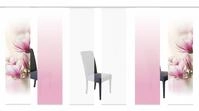 HOME WOHNIDEEN Schiebegardine MAGNONE (6 St), Klettband, blickdicht, HxB: 245x60,