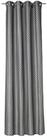 JOOP! Vorhang &Ouml;senschal J! ALLOVER, Grau, B 140 cm, L 250 cm, &Ouml;sen, halbtransparent