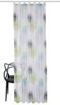 HOME WOHNIDEEN Vorhang ADELE (1 St), Schlaufen, transparent, Voile, HxB: 245x140