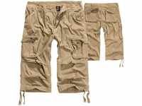 Brandit Stoffhose Brandit Herren Urban Legend Cargo 3/4 Shorts (1-tlg), beige