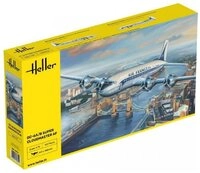 Heller Modellbausatz DC6 Super Cloudmaster AF / 1:72, Ma&szlig;stab 1:72