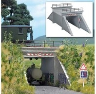 Busch Modelleisenbahn-Tunnel Busch H0 1409 Tunnel Unterf&uuml;hrung 2-gleisig mit