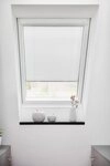 LICHTBLICK ORIGINAL Dachfensterplissee Haftfix, Lichtschutz, ohne Bohren, verspannt,