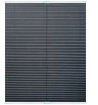 Roomy Plissee Plissee Klemmfix, ohne Bohren, verspannt, Klemmbar grau 60 cm x 130 cm