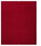 Roomy Plissee Plissee Klemmfix, ohne Bohren, verspannt, Klemmbar rot 70 cm x 130 cm