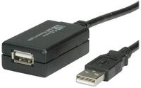 VALUE USB 2.0 Verl&auml;ngerung, aktiv, mit Repeater Computer-Adapter USB 2.0 Typ A