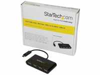 Startech.com USB-Verteiler STARTECH.COM 4 Port USB-C Hub - Mini Hub - USB C auf...