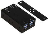 EXSYS USB-Verteiler USB 3.2 Gen1 HUB4-Port extern kleinster...