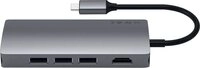 Satechi Type-C Multi-Port Hub 4K Ethernet V2 Adapter zu SD-Card, RJ-45 (Ethernet),