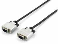 Equip Equip VGA Kabel HD15 St/St 10.00m 1280x 960/60Hz sw/si Video-Kabel