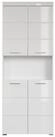 trendteam Hochschrank Hochschrank Badschrank Multifunktionsschrank Wei&szlig; 73x190x31cm