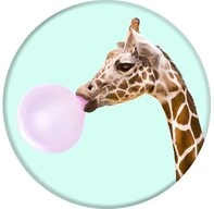 Popsockets Popsockets PopGrip - Bubblegum Giraffe