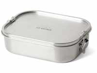ECO Brotbox Lunchbox Bento Flex+, Edelstahl, auslaufsicher, flexibler Trennsteg,