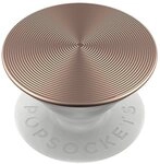 Popsockets Popsockets PopGrip - Premiuim - Twist Rose Gold Aluminum