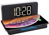 Terratec ChargeAIR clock! Ladestation (Wecker mit kabelloser Ladestation,...