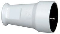 Kopp Schuko-Kupplung KOPP Schutzkontakt-Schalenkupplung 182704006, klein,
