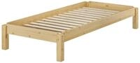 ERST-HOLZ Massivholzbett Sch&ouml;nes Stapelbett 90 x 200 cm Einzelbett Kiefer Massiv,