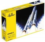 Heller Modellbausatz Ariane 5, Ma&szlig;stab 1:125