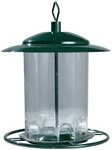 Windhager Vogelhaus Compact, Vogelfuttersilo aus Metall und Kunststoff, Futterstation