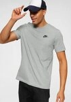 Nike Sportswear T-Shirt M NSW CLUB TEE mit Logostickerei auf der Brust, aus