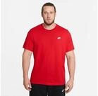 Nike Sportswear T-Shirt M NSW CLUB TEE mit Logostickerei auf der Brust, aus