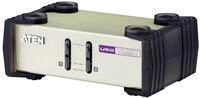 Aten CS82U KVM Switch VGA, PS/2+USB, 2 Ports Computer-Adapter