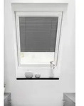 LICHTBLICK ORIGINAL Dachfensterplissee Haftfix, Lichtschutz, ohne Bohren, verspannt,