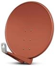 PremiumX DELUXE100 Satellitenantenne 100 cm Aluminium Ziegelrot SAT-Antenne