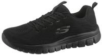 Skechers Graceful - Get Connected Sneaker Freizeitschuh, Halbschuh, Schn&uuml;rschuh f&uuml;r