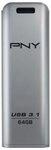 PNY Elite Steel 32GB USB-Stick (USB 3.2, Lesegeschwindigkeit 20 MB/s)