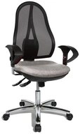 TOPSTAR B&uuml;rostuhl 1 B&uuml;rostuhl Open Point SY Deluxe - hellgrau/schwarz