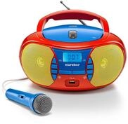 Karcher RR 5026 Boombox (UKW (FM), bunter, tragbarer CD-Player f&uuml;r Kinder mit...