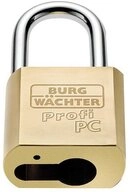 Burg W&auml;chter Vorh&auml;ngeschloss Burg W&auml;chter Profi 116 PC 50 Vorh&auml;ngeschloss Messing
