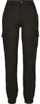 URBAN CLASSICS Cargohose Urban Classics Damen Ladies High Waist Cargo Pants (1-tlg)